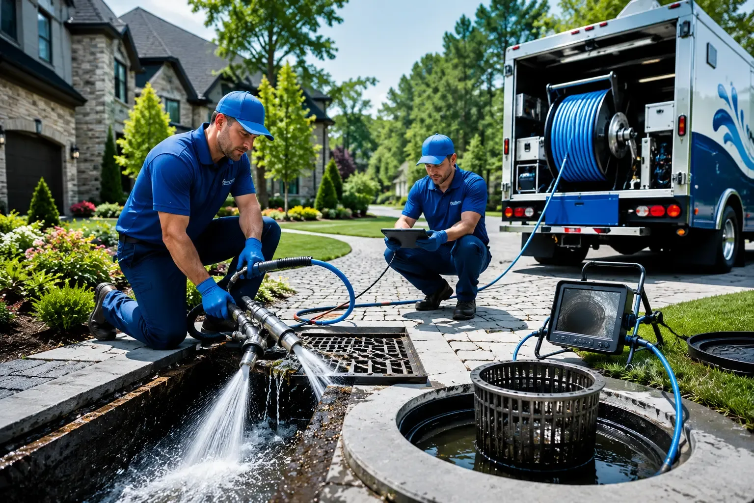 Local outdoor drain cleaning professionals in Hiltons, VA