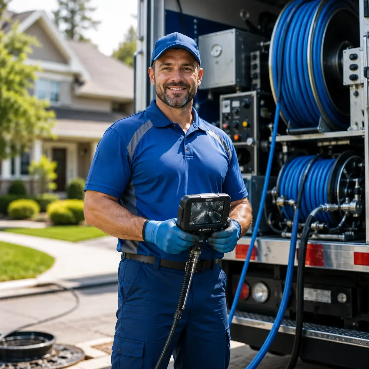 Local outdoor drain cleaning specialists in Hiltons, VA